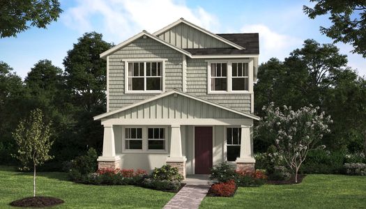 Craftsman Elevation | Splendor | Spring Walk at The Junction | DeBary, FL | Landsea Homes