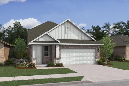 New construction Single-Family house 3703 Cloverleaf Lane, Sherman, TX 75092 Silver Maple- photo 0