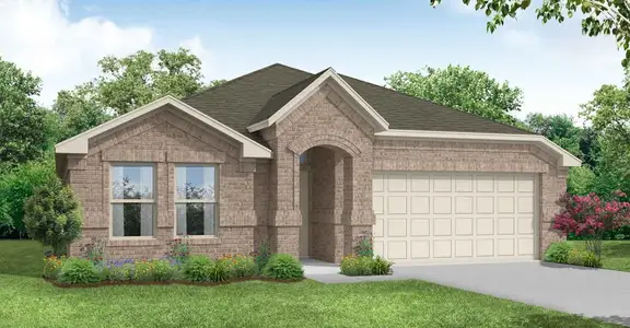 New construction Single-Family house 3660 N Crowley Cleburne Road, Fort Worth, TX 76123 Atlanta- photo 0