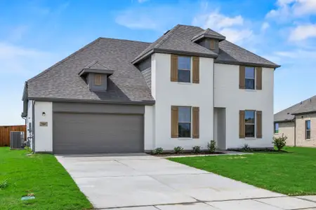 New construction Single-Family house 724 Metallic Tree Ln, Van Alstyne, TX 75495 plan Kensington - image
