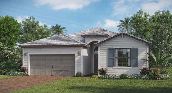 New construction Single-Family house 15029 Oxford Grey Dr, Lakewood Ranch, FL 34211 Trevi- photo 0