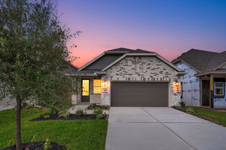 New construction Single-Family house 23646 Gulf Prairie Dr, Katy, TX 77493 plan Scotch Pine - image