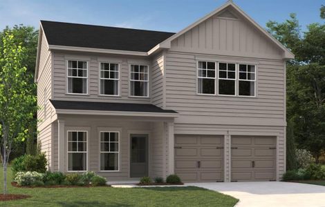 New construction Single-Family house 2181 Boxwood Circle Se, Conyers, GA 30013 Oliver Homeplan- photo 0