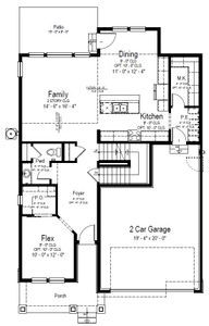 New construction Single-Family house 203 Bluebird Ave, Fort Lupton, CO 80621 plan Lillian - image