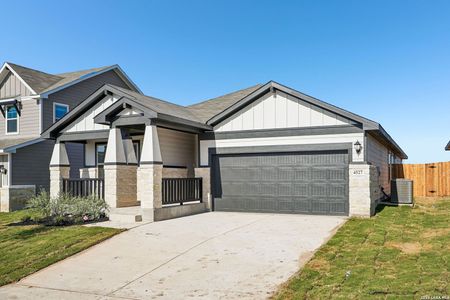 New construction Single-Family house 4527 Badger Crst, San Antonio, TX 78245 plan The Hughes (841) - image