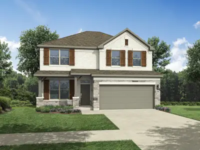 New construction Single-Family house 202 Melrose St, Hutto, TX 78634 plan Pearl | Prairie Winds - image