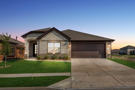 New construction Single-Family house 115 Wild Oak Gln, Lavon, TX 75166 plan Willow - image