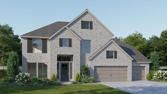 New construction Single-Family house 125 Modello Wy, Liberty Hill, TX 78642 plan 4773W - image
