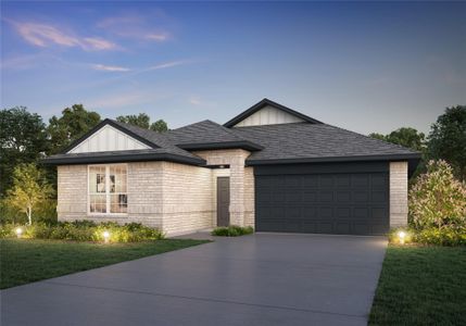 New construction Single-Family house 3037 Bristlegrass St, Brookshire, TX 77423 plan The Benbrook - image 2