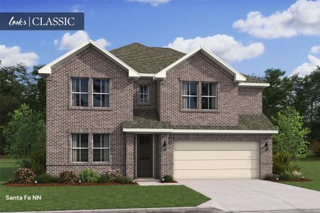 New construction Single-Family house 12102 Willow Way Ave, Mont Belvieu, TX 77535 plan Santa Fe - image