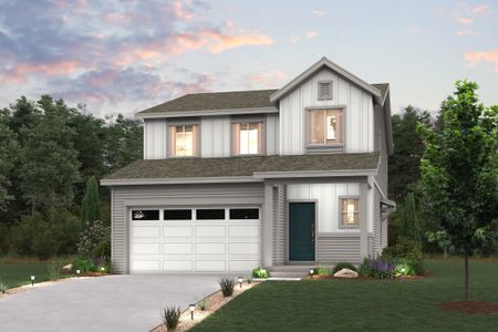 New construction Single-Family house 19023 E 93Rd Pl, Commerce City, CO 80022 plan Spruce - image
