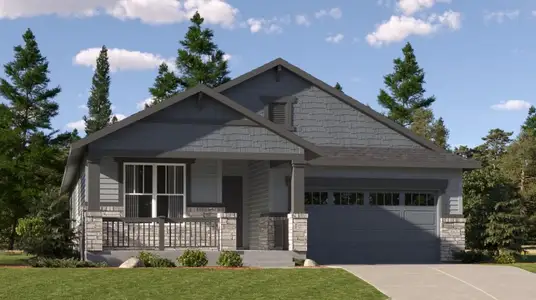 New construction Single-Family house 24621 E Baltic Pl, Aurora, CO 80018 plan Graham - image