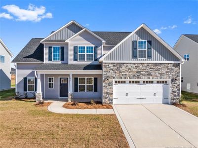 New construction Single-Family house 183 Meadow Sage St, Raeford, NC 28376 - image