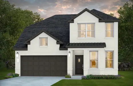 New construction Single-Family house 661 Amber Falls Dr, Montgomery, TX 77356 plan Idalou - image