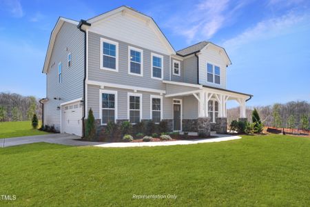 New construction Single-Family house 1931 Ballard Rd, Fuquay Varina, NC 27526 plan Selma - image