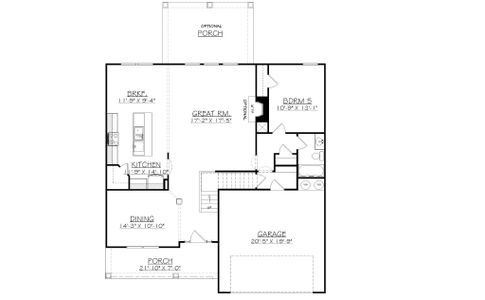 New construction Single-Family house 1817 Oriole Ave, North Augusta, SC 29841 plan Smyrna - image 2