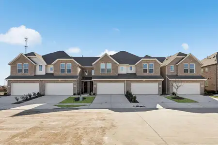New construction Townhouse house 1379 Hill Country Pl, Celina, TX 75009 plan Channing - image