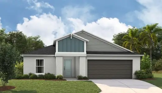 New construction Single-Family house 4156 River Beacon Blvd, Davenport, FL 33837 - image