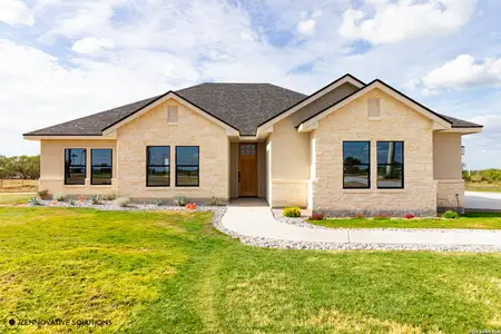 New construction Single-Family house 3074 Vista Rdg, Marion, TX 78124 - image