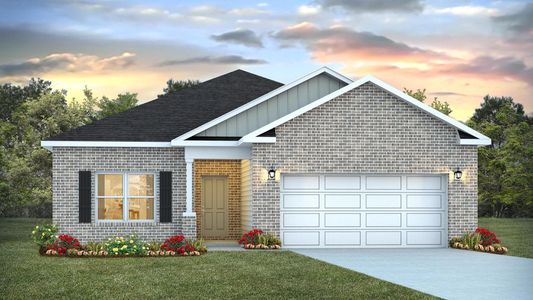 New construction Single-Family house 145 Eunola Ln, Freeport, FL 32439 plan Walker - image