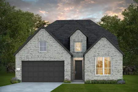 New construction Single-Family house 1205 Horizon View Dr, Georgetown, TX 78628 plan Farwell - image