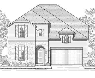 New construction Single-Family house 1617 Shandy Ln, Haslet, TX 76052 plan Cambridge Plan - image