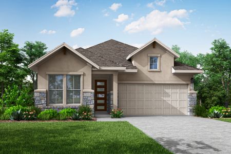 New construction Single-Family house 217 Manuel Pl, Georgetown, TX 78626 plan Magnolia - image