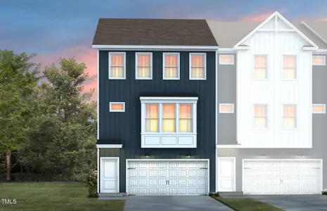 New construction Townhouse house 765 Larkspur Bowl Wy, Apex, NC 27523 null- photo 0