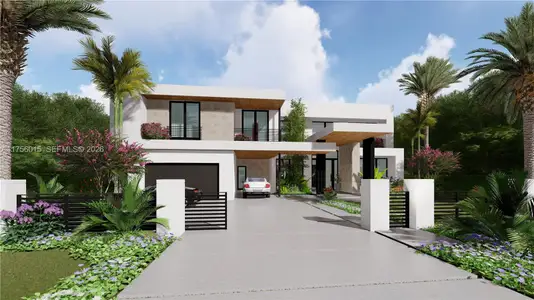 New construction Single-Family house 4640 Sunset Dr, Miami, FL 33143 - image