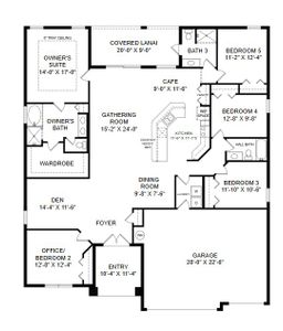 New construction Single-Family house Lakeland, FL 33810 plan Willow II - image 5