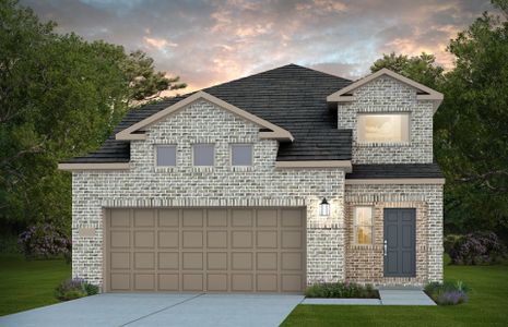 New construction Single-Family house 15877 Blass Valley Dr, Conroe, TX 77302 plan Fentress - image
