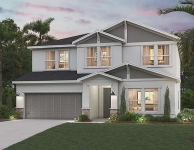 New construction Single-Family house 5366 Wolf Creek Dr, Apollo Beach, FL 33570 plan Margate - image