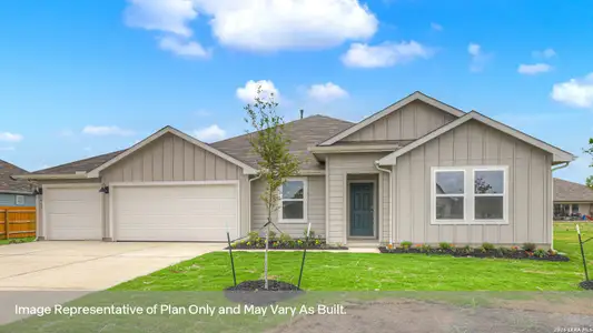 New construction Single-Family house 386 Kolbo Crossing Cv, Lockhart, TX 78644 plan The Frisco - image