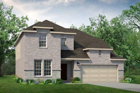 New construction Single-Family house 2012 Brackett Pond Rd, Forney, TX 75126 plan Salado - image