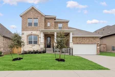 New construction Single-Family house 841 Teakmill Trl, San Marcos, TX 78666 plan The Blanco - image
