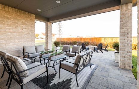 Representative Patio - some options shown