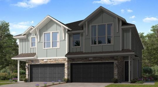 New construction Townhouse house 2214 Via Cami Ln, Houston, TX 77051 Patton il- photo 0