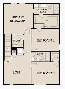 2nd Floorplan -Photo is a Rendering.  Please contact On-Site for any questions or information.