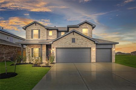 New construction Single-Family house 734 Stagecoach Dr, Dayton, TX 77535 plan Blanco - image