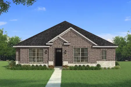 New construction Single-Family house 1334 Porter Dr, Frisco, TX 75036 plan Brighton III - image