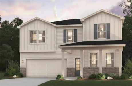 New construction Single-Family house 35 Whispering Oak Wy, Dallas, GA 30157 - image