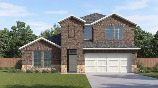 New construction Single-Family house 1717 Sabina Dr, Princeton, TX 75407 plan Rosebud - image