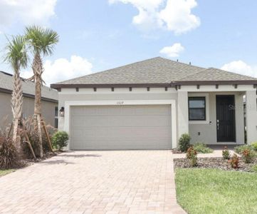 New construction Single-Family house 1328 Lombardi Ct, Poinciana, FL 34759 Salina- photo 0