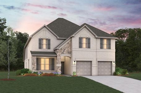 New construction Single-Family house 540 Spirehaven Drive, Fate, TX 75087 Blackburn- photo 0