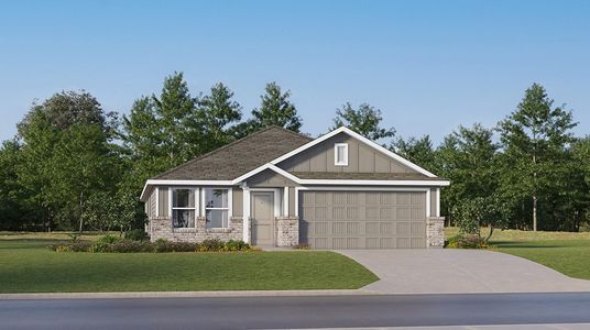 New construction Single-Family house 1506 Creek Point Dr, Crosby, TX 77532 plan Ramsey - image