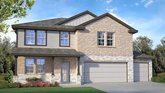 New construction Single-Family house 1712 Paint Horse Trl, Harker Heights, TX 76548 plan Aspen - image