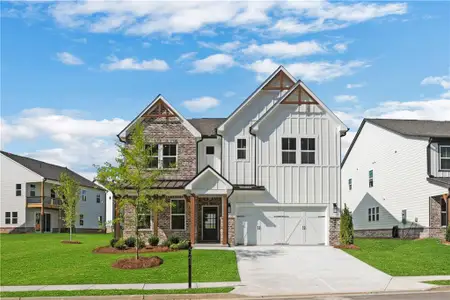 New construction Single-Family house 4041 Adler Cir, Buford, GA 30519 plan Canton Ii - image