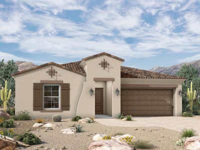 New construction Single-Family house 2857 E Picual Ave, San Tan Valley, AZ 85140 plan The Bergson - image