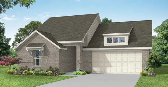 New construction Single-Family house 3672 N Crowley Cleburne Road, Fort Worth, TX 76123 Boston- photo 0