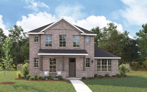 New construction Single-Family house 1923 Augusta Ave, Gunter, TX 75058 plan Granbury - image